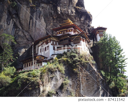Bhutan Taktsang Monastery 87411542