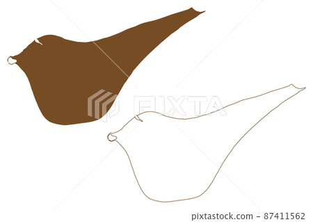 Anholt island (Kingdom of Denmark) map vector illustration, scribble sketch Anholt map Anholt island (Kingdom of Denmark) map vector illustration, scribble sketch Anholt map 87411562