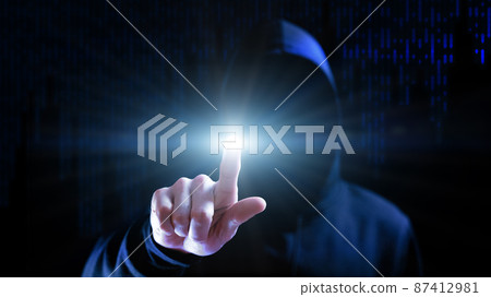 Cyber security hacker concept. Internet web hack technology. Blurred Hacker man hand isolated on black with flare ray flash effect. Data protection, secured internet access, cybersecurity. Cyber security hacker concept. Internet web hack technology. Blurred Hacker man hand isolated on black with flare ray flash effect. Data protection, secured internet access, cybersecurity. 87412981