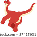 紅色恐龍 87415931