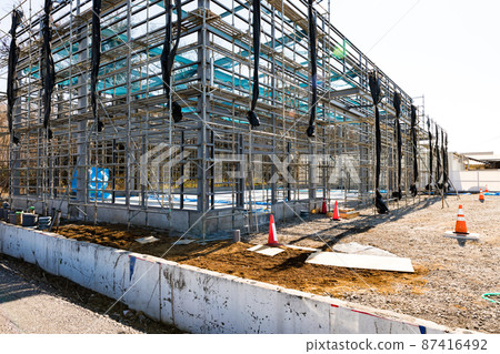 Construction site wedge-type scaffolding 87416492