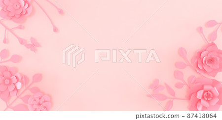 Valentine's Day and Mother's Day greeting card, 3D rendering of celebrations on special days. Valentine's Day and Mother's Day greeting card, 3D rendering of celebrations on special days. 87418064