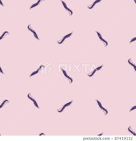 Confetti seamless pattern. Background of celebrated birthday. 87419132