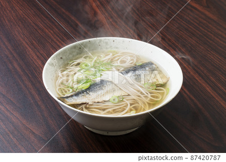 Herring soba, herring soba, nishin soba, noodles, Japanese food 87420787