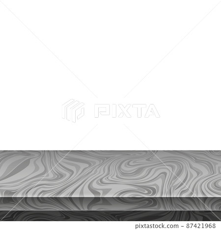 Realistic gray stone table top, background for presentation - Vector Realistic gray stone table top, background for presentation - Vector 87421968