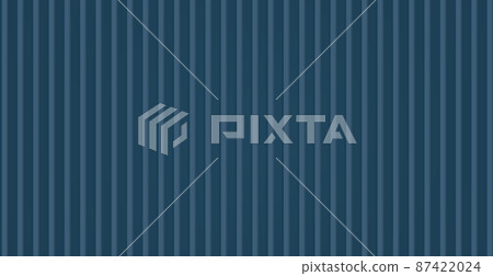 Black panoramic background cargo container blue color - Vector Black panoramic background cargo container blue color - Vector 87422024