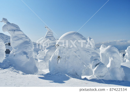 樹冰原的山形藏王雪怪 樹冰原的山形藏王雪怪 87422534