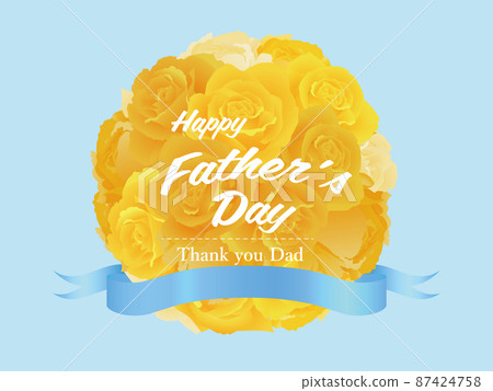 父親節黃玫瑰 父親節黃玫瑰 87424758