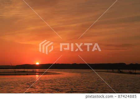 Imba-numa的日出景觀 Imba-numa的日出景觀 87424885