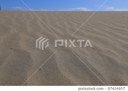 Kujukuri beach and sea on the Boso Peninsula 87424957