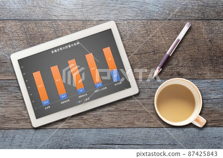 Household Savings Graph (Tablet Coffee Pen) Savings, Money, Banks, Assets Household Savings Graph (Tablet Coffee Pen) Savings, Money, Banks, Assets 87425843