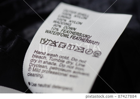 羽絨服洗衣展示牌(英文) 羽絨服洗衣展示牌(英文) 87427884