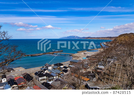 沿海城市和海洋城市的形象(新潟縣山東區出雲崎町拍攝) 沿海城市和海洋城市的形象(新潟縣山東區出雲崎町拍攝) 87428515