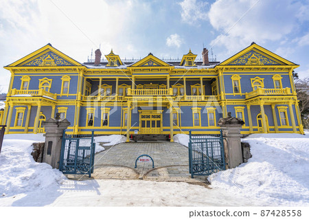 北海道函館市冬季函館區舊公會堂 87428558