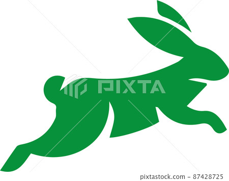 rabbit icon illustration rabbit icon illustration 87428725