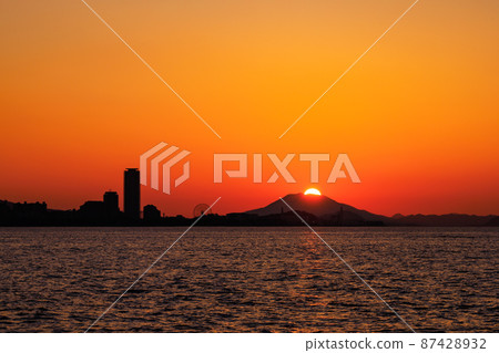 Sunset over Kayasan 87428932