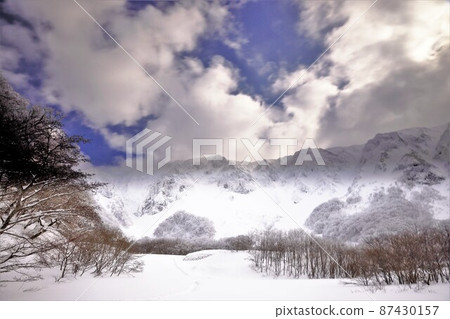 Winter mountain Oyama Winter mountain Oyama 87430157