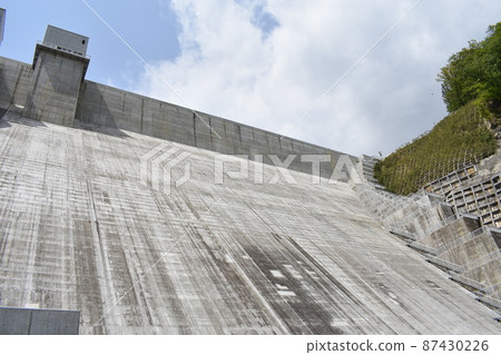 Scenery around Yamba Dam, Naganohara Town, Agatsuma District, Gunma Prefecture 87430226