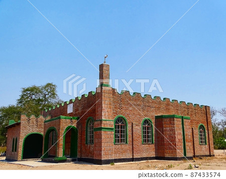 Everyday scenery of Malawi and Zomba in Africa (mosque) 87433574