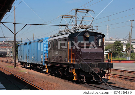 日本最古老的電力機車_學南鐵道ED501型電力機車_2011/9/8拍攝 日本最古老的電力機車_學南鐵道ED501型電力機車_2011/9/8拍攝 87436489