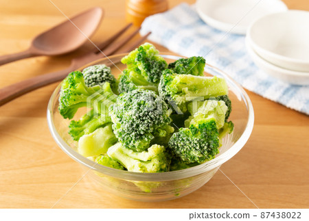 Frozen broccoli Frozen vegetables Broccoli Frozen food 87438022