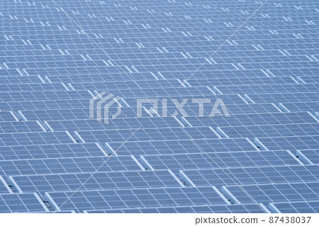 Mega solar solar panel solar power generation 87438037