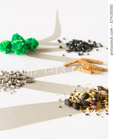 Image of a long way, obstacles in life, goals, goals, setbacks, overcoming 87438080