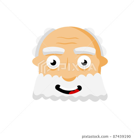Grandfather. Old bearded man. Grandfather. Old bearded man. 87439190