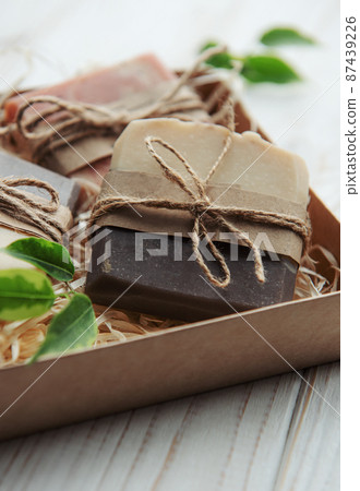 Handmade soap bars 87439226