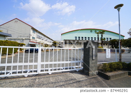 [Closed school] Scenery of Kurashiki Municipal Tamashima High School 5 Kurashiki City, Okayama Prefecture 87440291