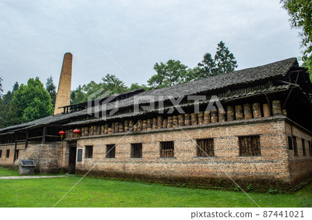 Kiln for porcelain production in Jingdezhen, China Kiln for porcelain production in Jingdezhen, China 87441021