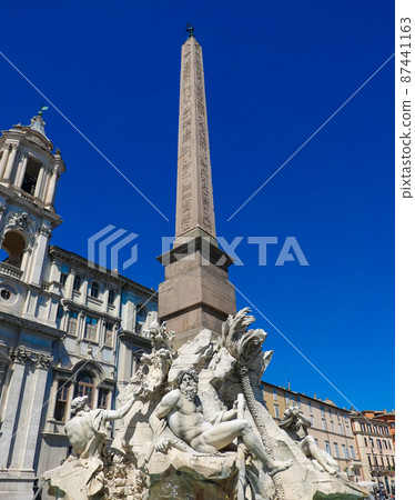 四河噴泉納沃納廣場（意大利羅馬） 87441163