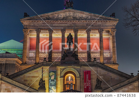 The Alte Nationalgalerie (Old National Gallery) art gallery in Berlin, Germany 87441638