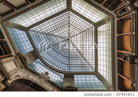 Glass ceiling of the Museum for Communication in Berlin, Germany Glass ceiling of the Museum for Communication in Berlin, Germany 87441651