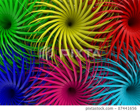 Colorful flower background Colorful flower background 87441656