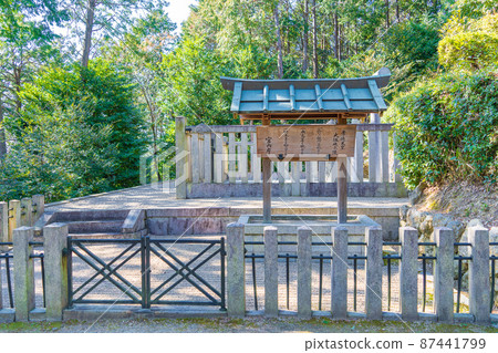 大阪府大石町高德天皇陵（山田上野山古墓） 87441799