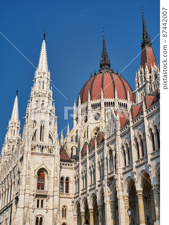 Hungarian Parliament Building, Orszaghaz in Budapest, Hungary 87442007