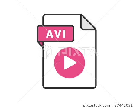 AVI 擴展文件圖標說明 87442051