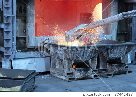 aluminum stirring process before casting 87442488