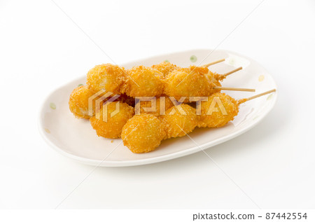 Deep-fried quail eggs Deep-fried quail eggs 87442554