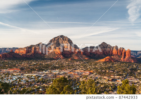 View over Sedona 87442933