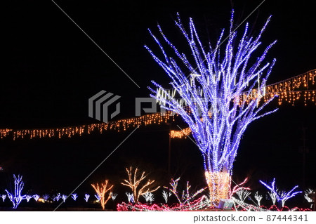 Illuminations of tourist spots 87444341