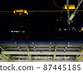 Illustration of train home and night view 87445185