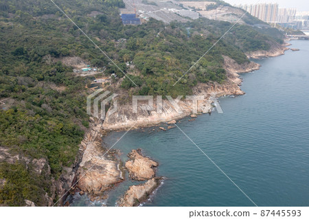 Remains of a WWII searchlight battery at Lei Yue Mun Coast 5 march 2022 Remains of a WWII searchlight battery at Lei Yue Mun Coast 5 march 2022 87445593