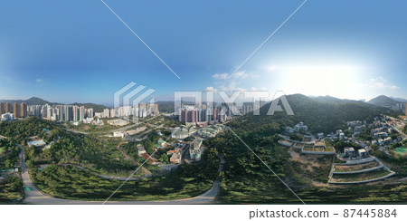 Aerial view of Hong Kong City, Tseung Kwan O 27 Feb 2022 Aerial view of Hong Kong City, Tseung Kwan O 27 Feb 2022 87445884
