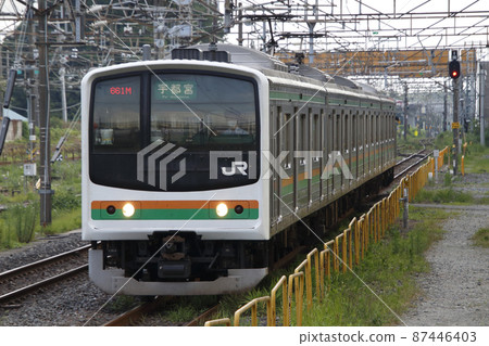 Utsunomiya Line 205 series (former Keiyo Line vehicle: Utsunomiya ⇔ Kuroiso) Utsunomiya Line 205 series (former Keiyo Line vehicle: Utsunomiya ⇔ Kuroiso) 87446403