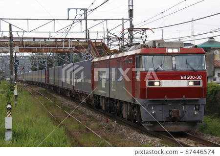 Seino Transportation's exclusive freight train (in Tochigi prefecture) 87446574