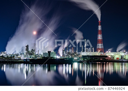 The dynamic feeling of the factory The dynamic feeling of the factory 87446924