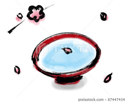 Cups and petals 87447434