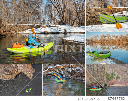 paddling inflatable whitewater kayak - picture collection paddling inflatable whitewater kayak - picture collection 87448762